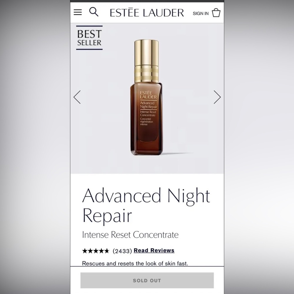 Estee Lauder Advanced Night Repair Intense Reset Concentrate